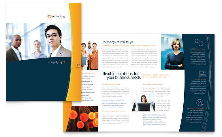 Bi Fold Templates Publisher