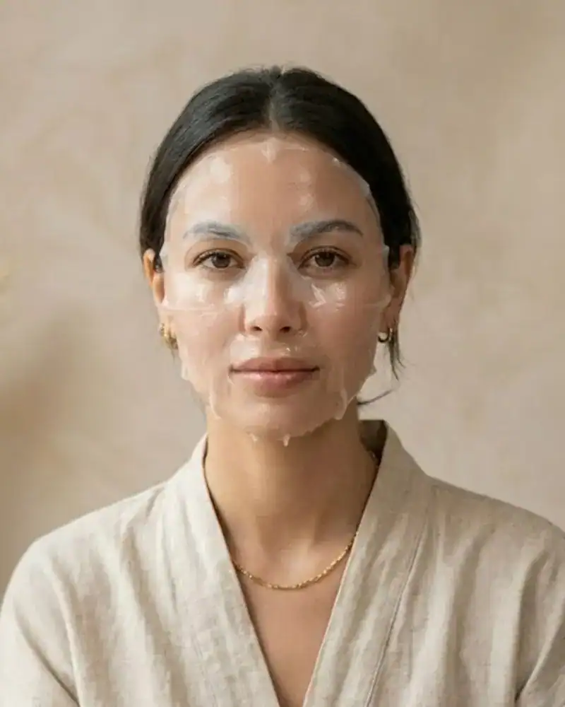 collagen mask routine