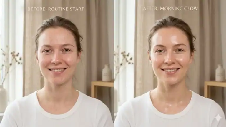 overnight routine for dull puffy skin