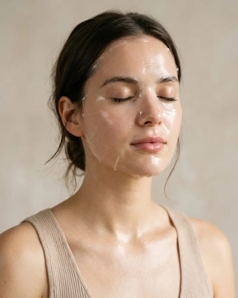 glowing skin while you sleep